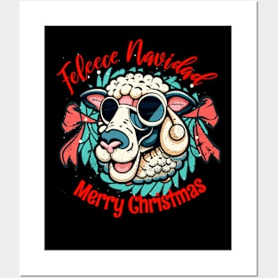 Feleece Navidad Merry Christmas Posters and Art